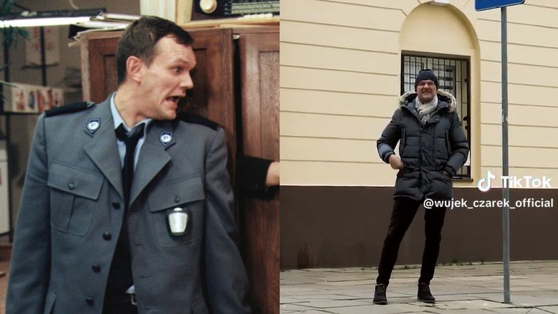 Cezary Pazura pokazał, jak naprawdę wyglądał budynek z czołówki "13 posterunku"