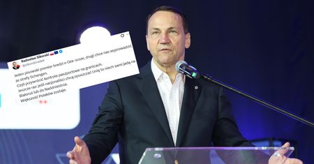 Sikorski się nie powstrzymywał. "Niech sami jadą"