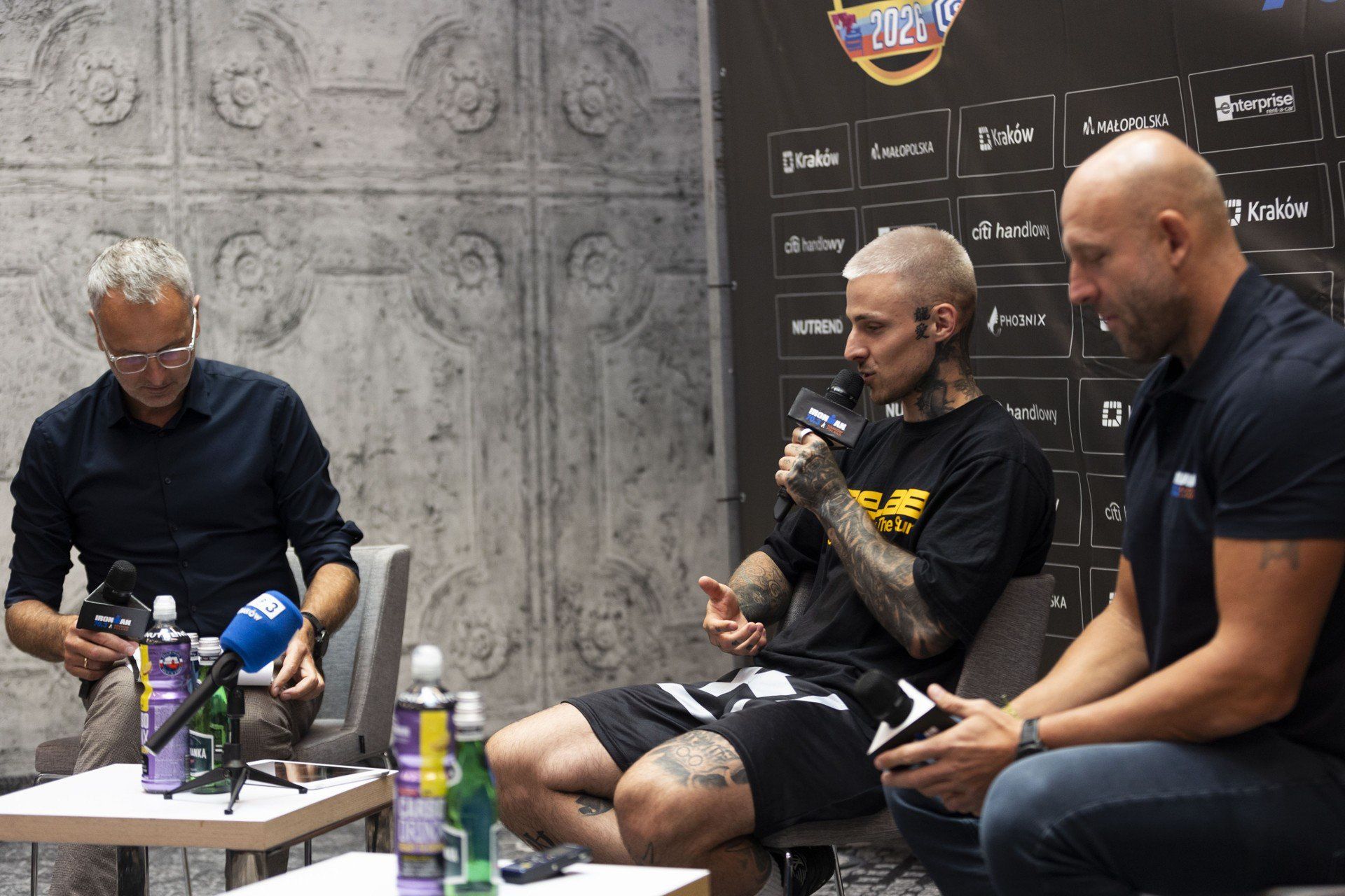 Jacek Kurowski, Mateusz Trąbka i Piotr Małachowski zaangażowali się w Ironmana w Krakowie