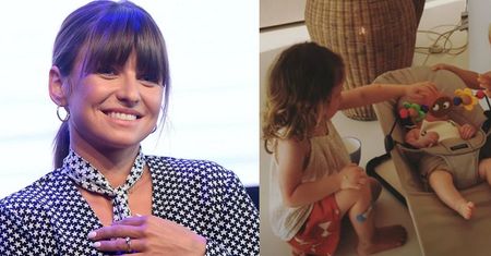 Zachwycona Anna Lewandowska pokazuje, jak Klara OPIEKUJE SIĘ młodszą siostrą (FOTO)