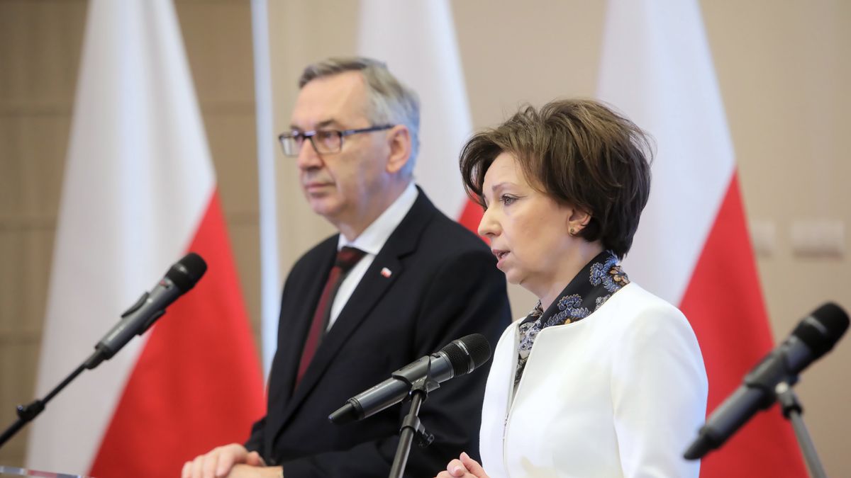 Minister rodzinny i polityki społecznej.Marlena Maląg.