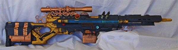 Steampunkowa snajperka domowej roboty - robi wrażenie! 2