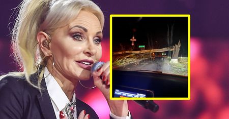 Gwiazda disco polo miała wypadek podczas wichury. "3 sekundy szybciej..."