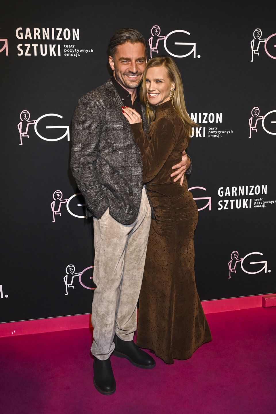 Marcin Rogacewicz i Agnieszka Kaczorowska