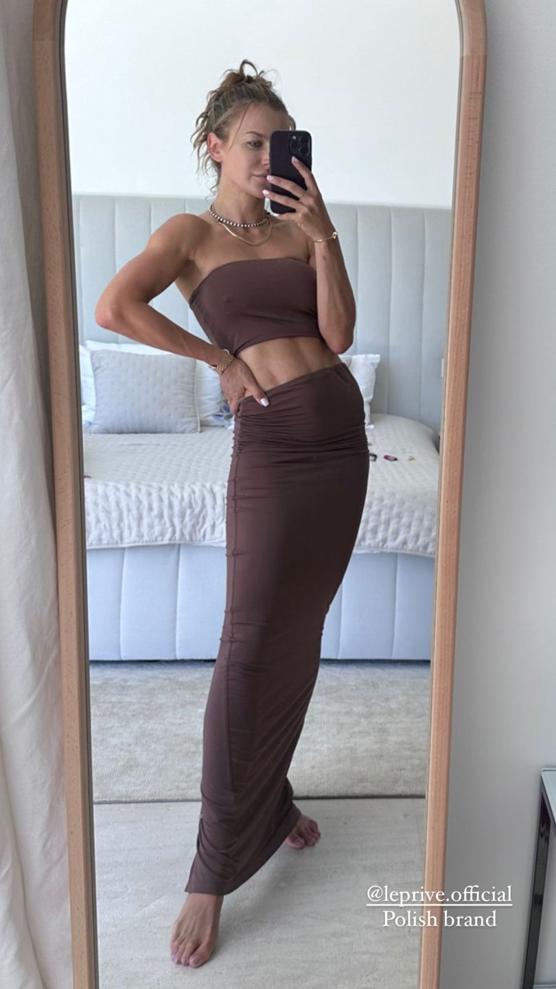 Anna Lewadowska w wakacyjnej stylizacji