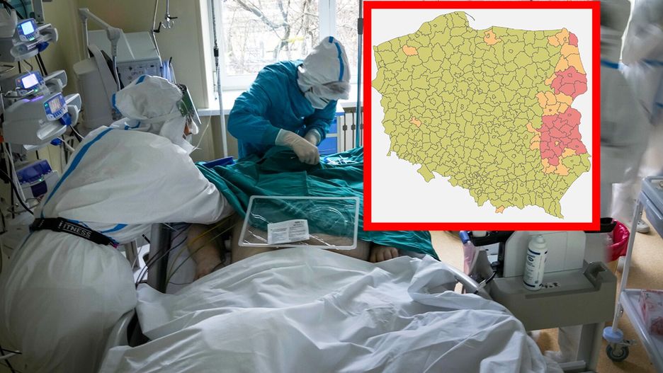 Koronawirus. Blisko 50 powiatów mogłoby zostać objęte strefą żółtą lub czerwoną 