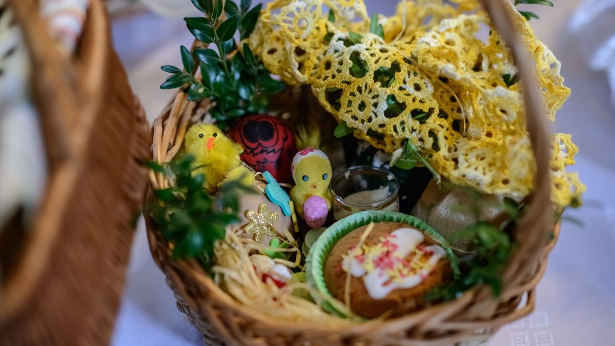 koszyk wielkanocny wielkanoc