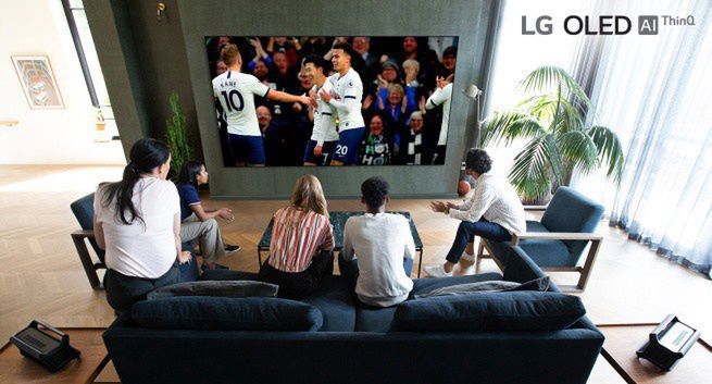 Mecz Premier League w jakości 8K na telewizorach LG