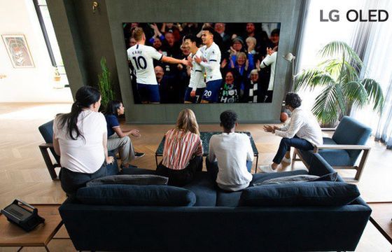 Mecz Premier League w jakości 8K na telewizorach LG