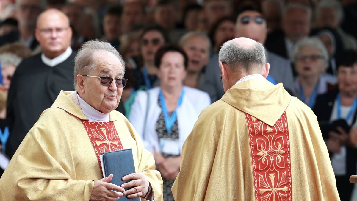Ojciec Tadeusz Rydzyk na Jasnej Górze. Zdjęcie ilustracyjne