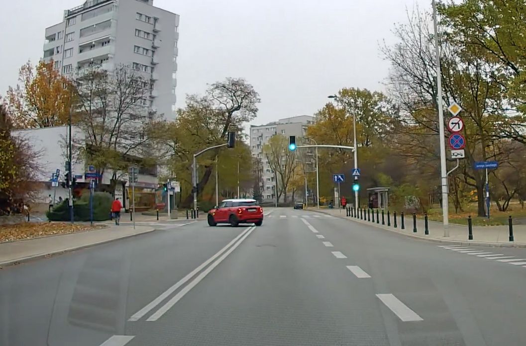 Patrycja Markowska łamie przepisy ruchu drogowego