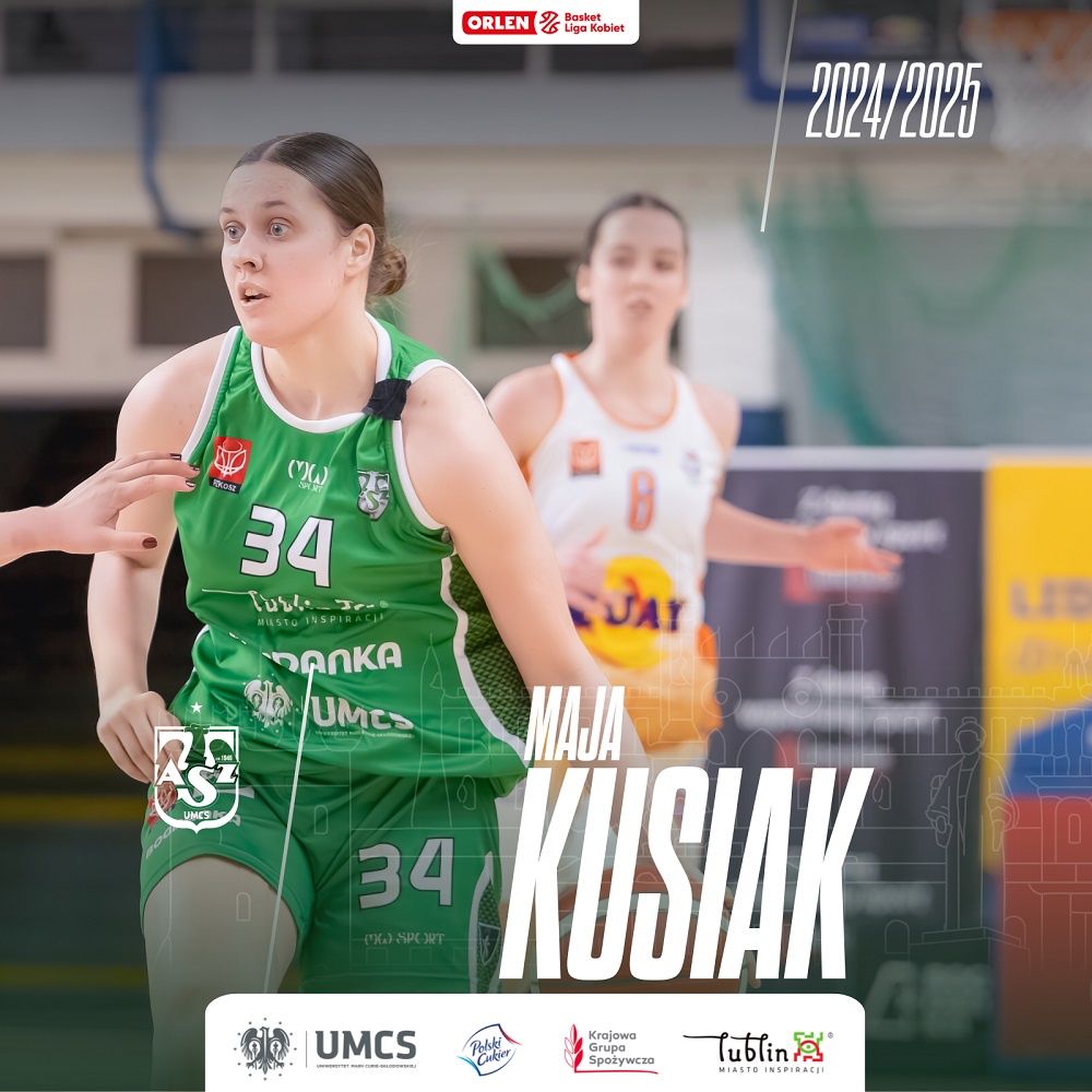 Maja Kusiak w drużynie seniorek AZS UMCS Lublin