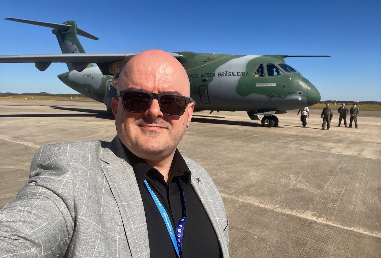 Leciałem samolotem brazylijskiej armii. Chcą sprzedać go Polsce. Co na to MON?