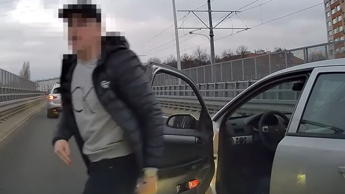 Mężczyzna wpadł w szał