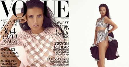 Adriana Lima jak torreadorka!