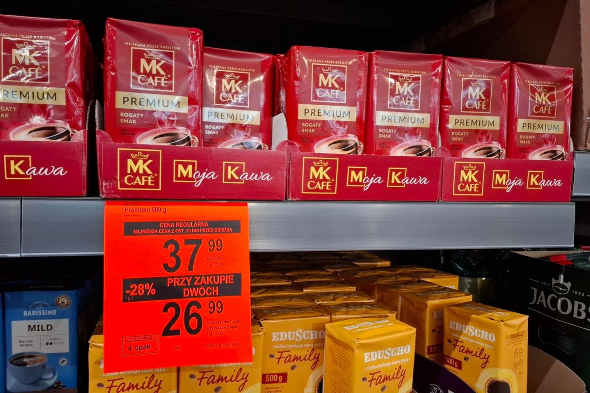 Promocja na kawę MK Cafe