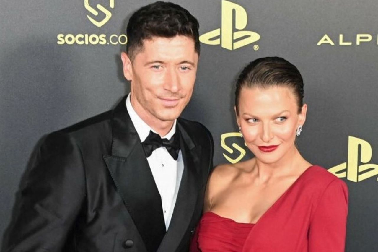 Anna i Robert Lewandowscy na Gali Złotej Piłki. Trenerka podbiła czerwony dywan