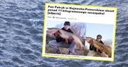Ale ryba! Wędkarz z Kujaw walczył z nią 20 minut