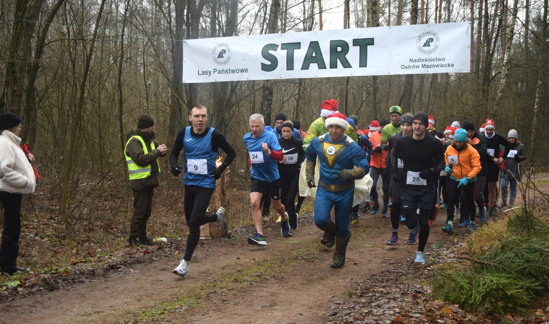Bieg po choinkę w Orle