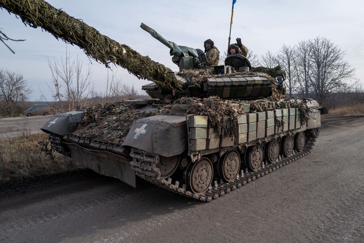 Ukraińskie wojska bronią się przed Rosjanami w rejonie Bachmutu