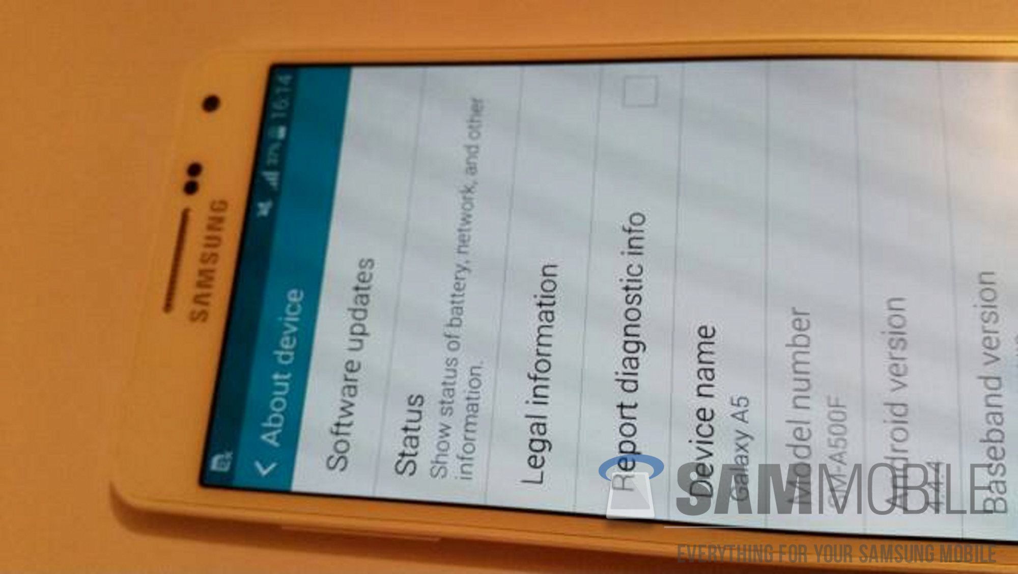 Obudowa Samsunga Galaxy A5 będzie udawała metalową? 5