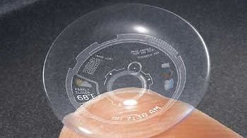 Ekran w soczewce kontaktowej 1