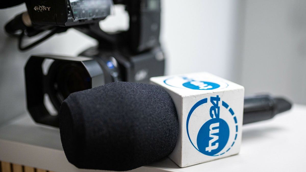 East News archiwumFot. Piotr Hukalo/East News, Gdansk 25.08.2021 Mikrofon I kostka TVN24Piotr Hukalo