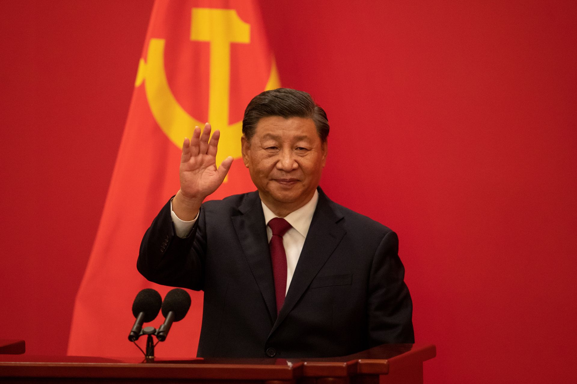 Xi Jinping przewodniczącym Chińskiej Republiki Ludowej. Był jedynym ...