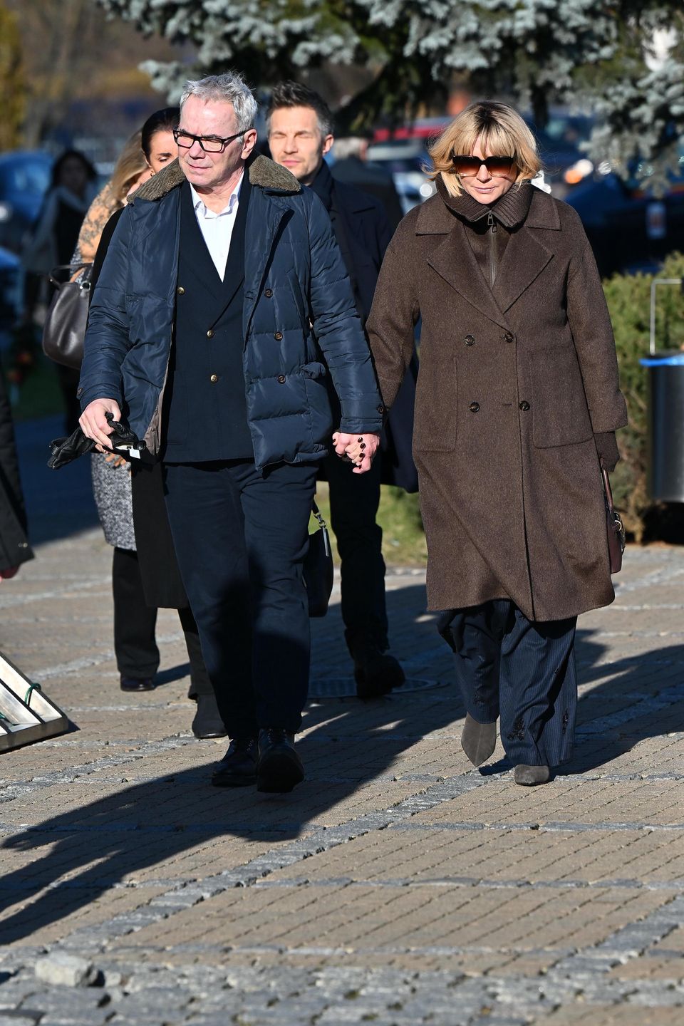 Pogrzeb męża Ewy Bem