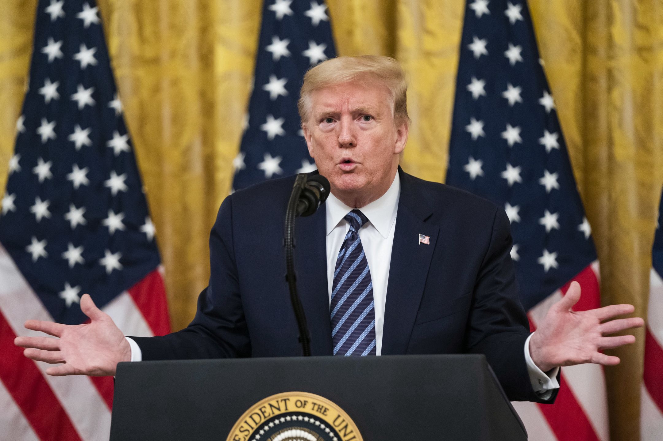 Donald Trump obarcza Chiny winą za światową pandemię koronawirusa