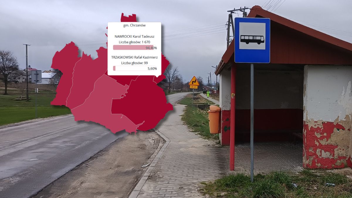 Wynik głosowania w gminie Chrzanów