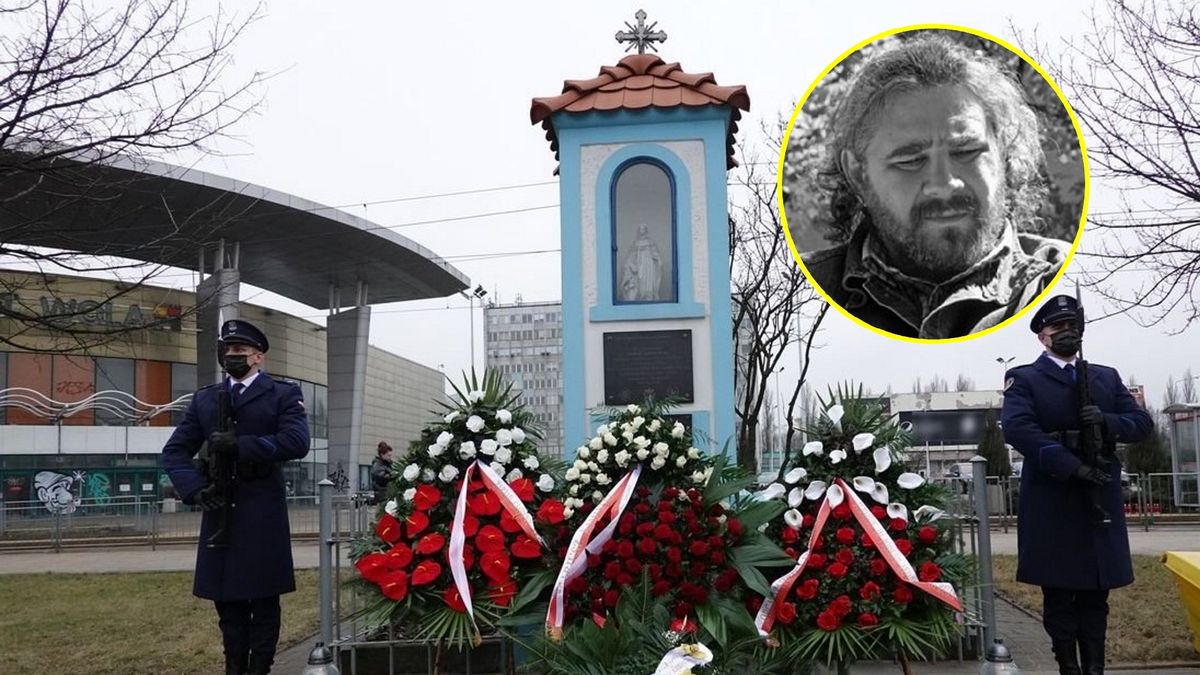 Policjanci uczcili pamięć zamordowanego kolegi