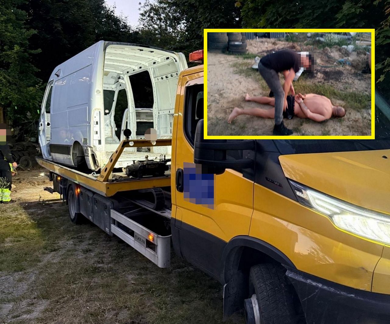 Sceny jak z filmu. Policja rozbiła gang. Kradli auta z Niemiec