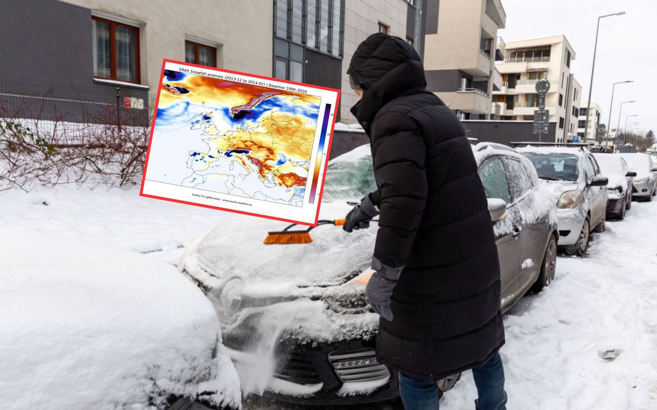 Pogoda na zimę 25/26. Dużo śniegu i mróz? Oto skutki anomalii