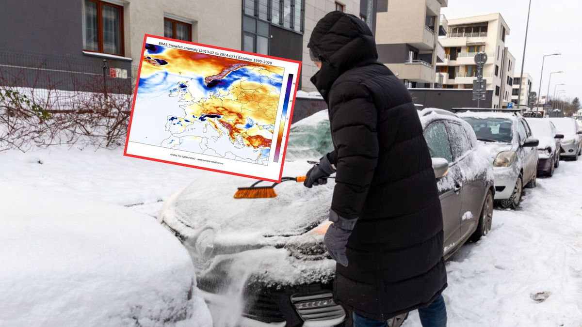 Prognoza pogody na zimę 2025/2026. Tak namiesza anomalia