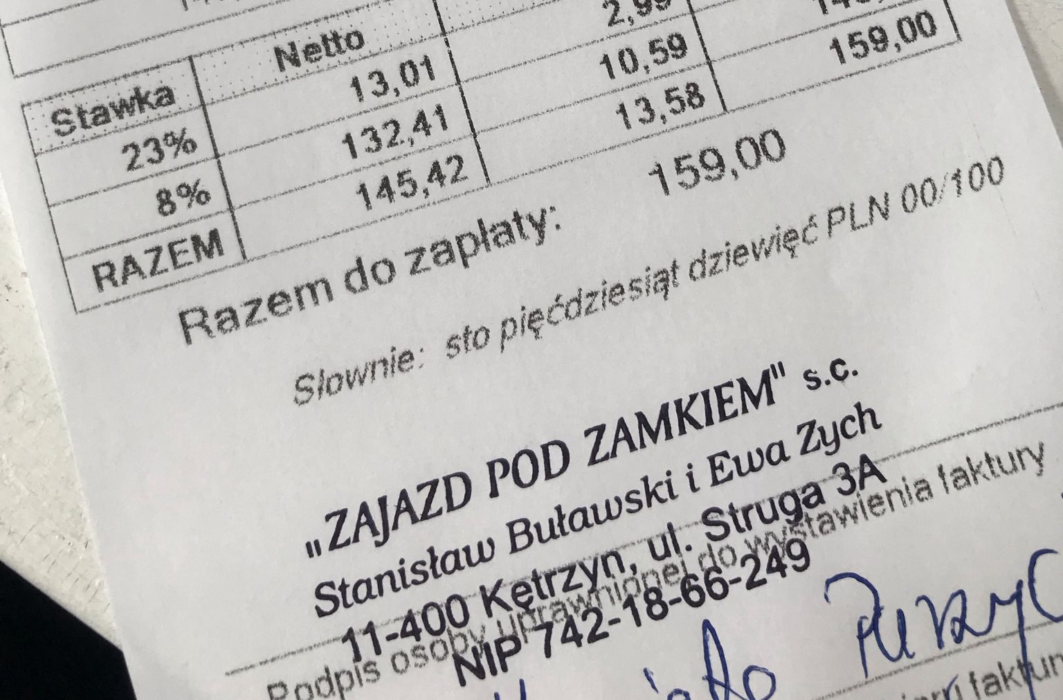 Zajazd pod Zamkiem w Kętrzynie