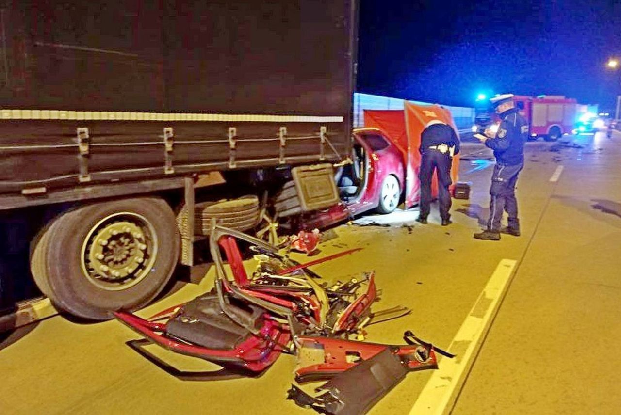 Śmiertelny wypadek na autostradzie A4