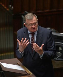 Wpadka polityka na antenie. Tadeusz Cymański przeprasza