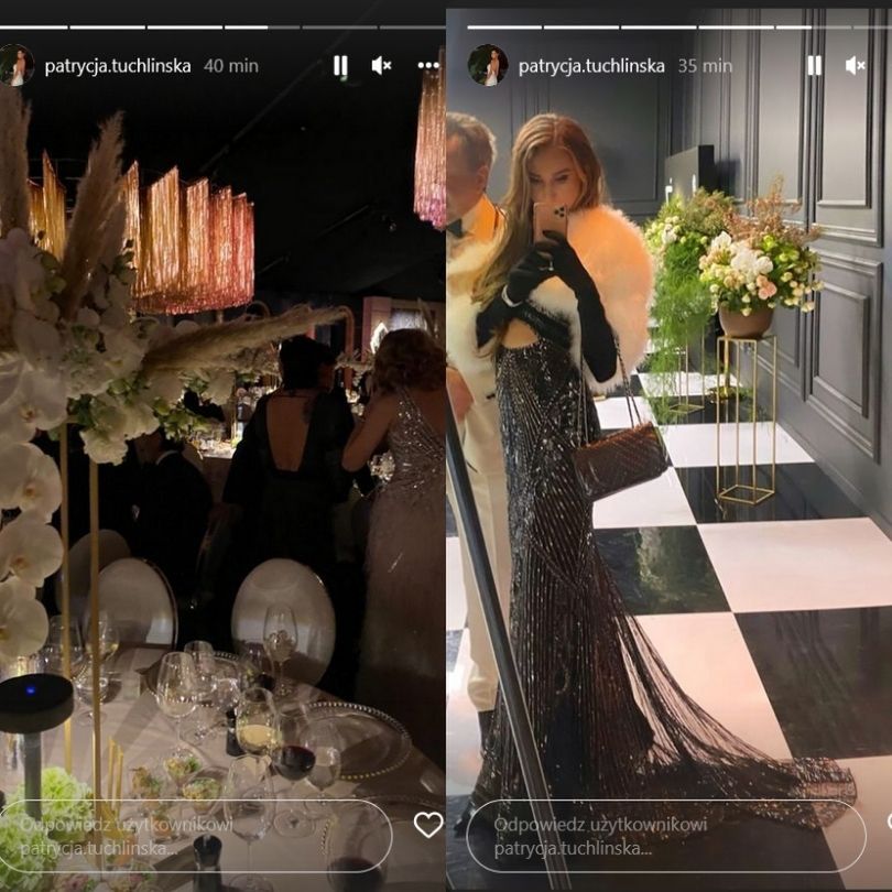 Patrycja Tuchlińska i Józef Wojciechowski brylują na gali Omeny Mensah i Rafała Brzoski