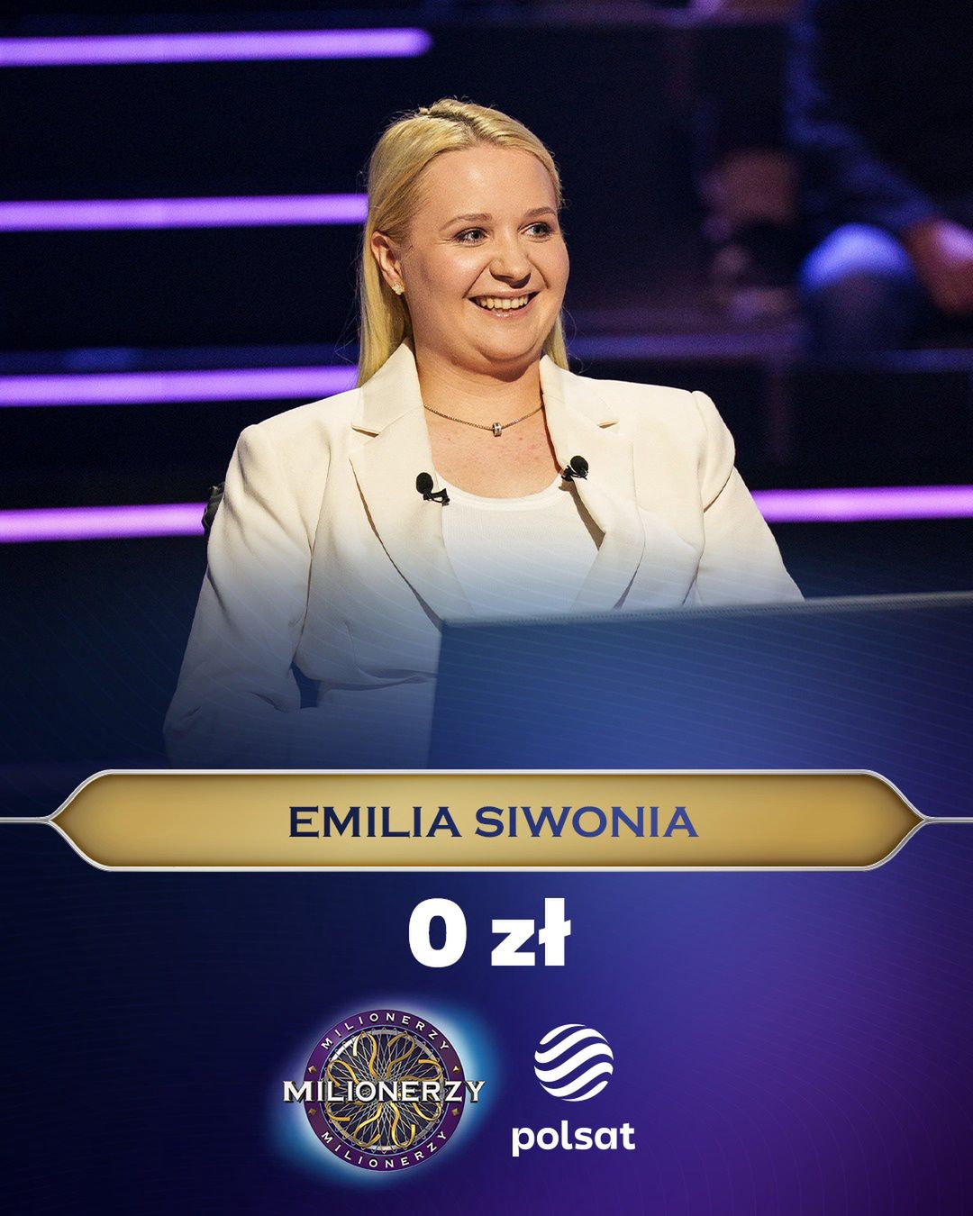 Emilia odpadła na pierwszym pytaniu