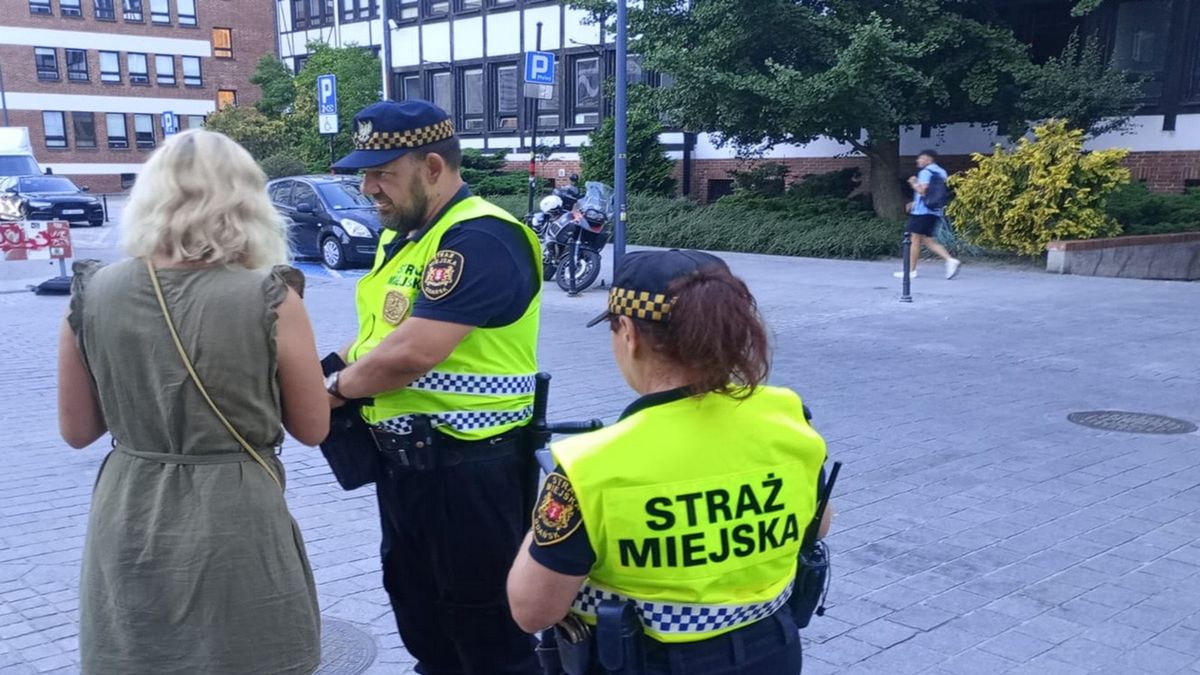 Dramatyczna interwencja strażników miejskich z Gdańska