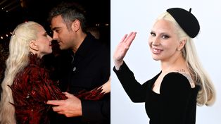 Lady Gaga ZOSTAŁA MAMĄ! Paparazzi przyłapali ją na spacerze z noworodkiem i narzeczonym (FOTO)