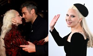 Lady Gaga ZOSTAŁA MAMĄ! Paparazzi przyłapali ją na spacerze z noworodkiem i narzeczonym (FOTO)