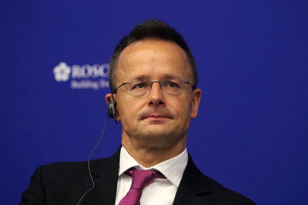 "Rosyjskie rezerwy energii są bardzo ważne". Szef węgierskiego MSZ w Moskwie