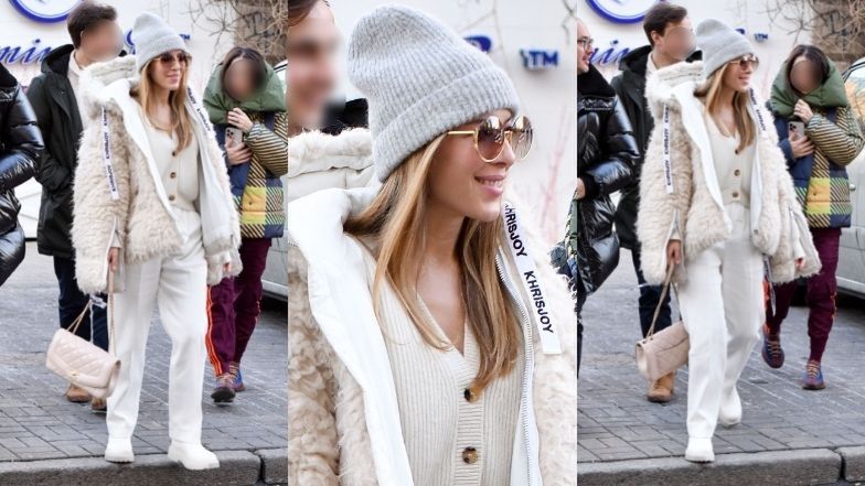 Ewa Chodakowska wsiada do auta za ponad milion uzbrojona w torebkę Chanel