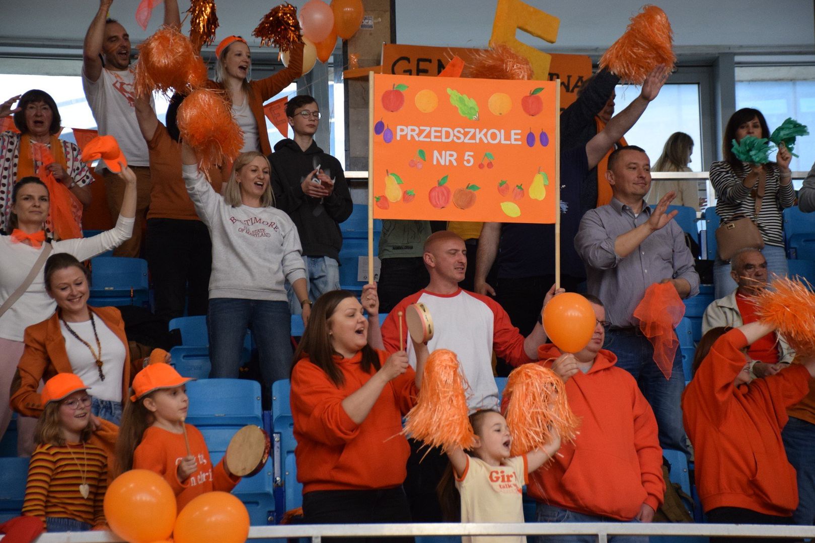 XII Międzyprzedszkolna Spartakiada Sportowa” w Lublinie pod hasłem „Przedszkolak mały i duży wie że sport mu służy”