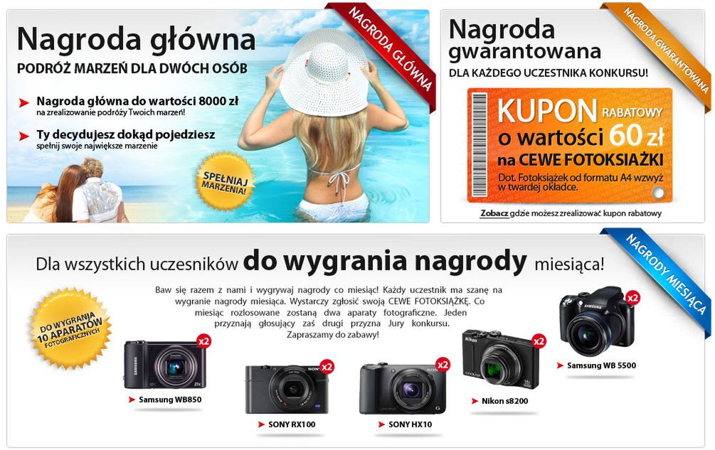 CEWE FOTOKSIĄŻKA 2012 roku - zaprojektuj swój album i weź udział w konkursie 3