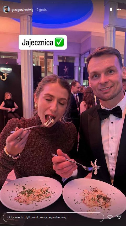 Klaudia Zwolińska i Grzegorz Hedwig