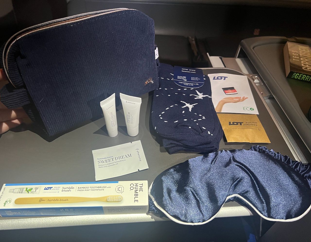 Klasa biznes LOT-u w Boeingu 787 8 Dreamliner