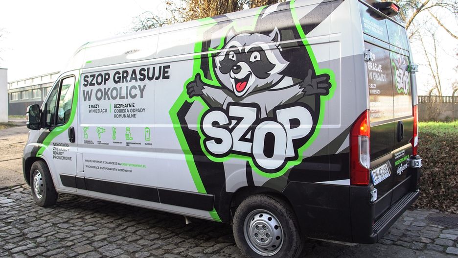 Wrocław. "Szopy" grasują w okolicy. Nowy sposób odbierania odpadów